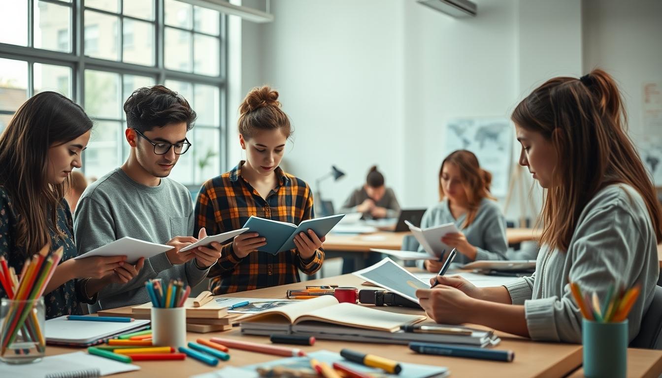 University campus and academic environment in New York